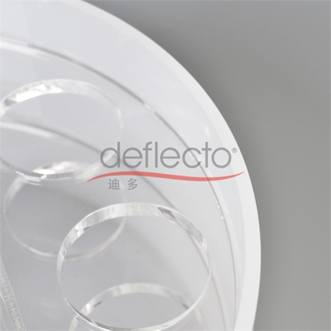 迪多-圓形亞克力化妝品展示盒