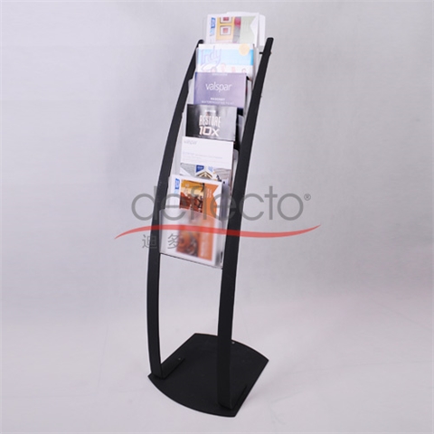 迪多-酒店立式多層雜志展示架