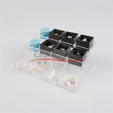 迪多-化妝品首飾盒展示架