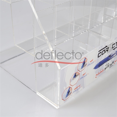 迪多-有機(jī)玻璃桌面筆架