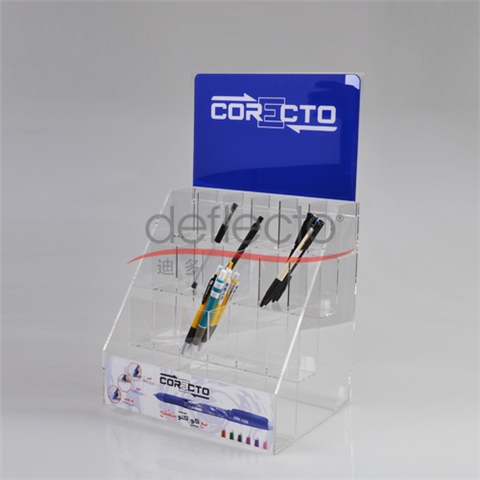 迪多-有機(jī)玻璃桌面筆架