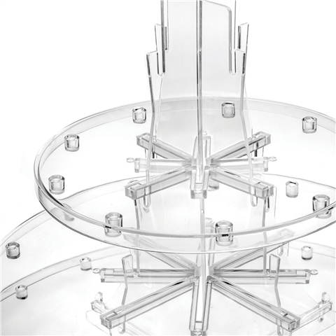 迪多-亞克力糖果架甜品展示架