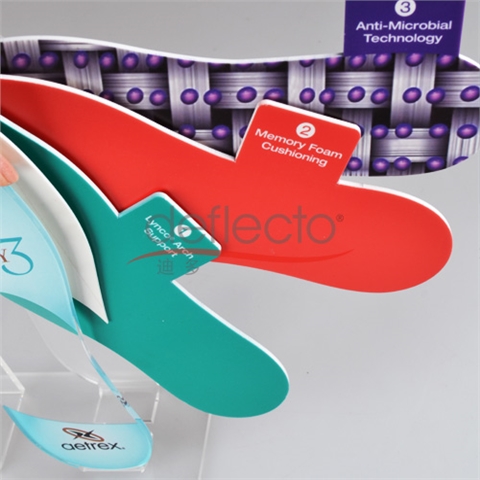 迪多-亞克力鞋架展示架