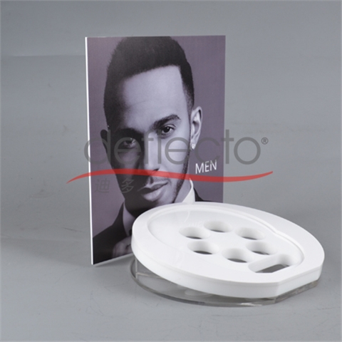 迪多-圓形底座化妝品展示架