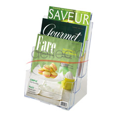 亞克力多層雜志展示架