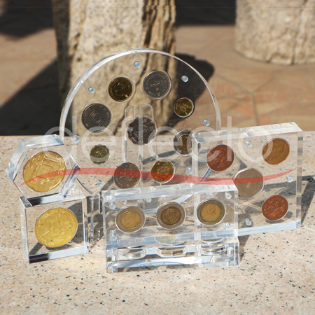 亞克力工藝品錢幣架 亞克力工藝品錢幣架