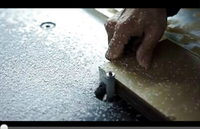 迪多銑邊工藝過程