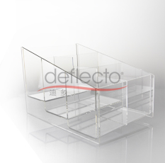 迪多-有機玻璃護膚品展示架