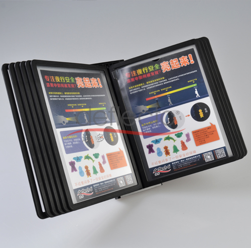 迪多-掛墻式翻頁菜單架